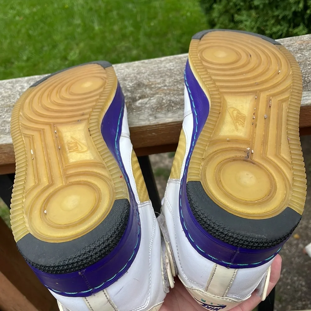 Nike Air Jordan Fusion AJF AJF5 Grape Retro AF1 Air Force 1 - Picture 6 of 8